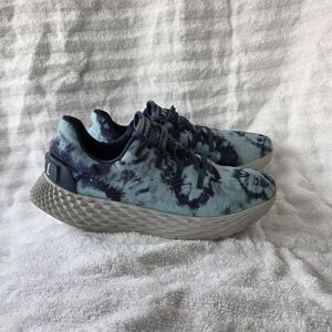 Nobull Ripstop Teal Tie Dye Runners Shoes All Day Men's 7.5 Women's 9 Sneakers